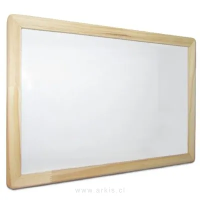 Pizarra Magnética JM Import Marco de Madera 22x32 cm Blanco