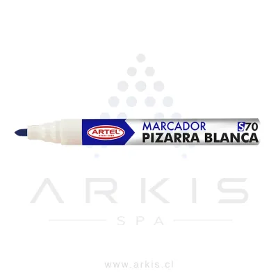 Plumón Pizarra Artel Mp-70B Punta Redonda Azul