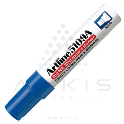 Plumón Pizarra Artline 5109A Jumbo Recargable Azul