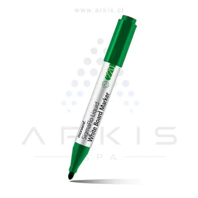 Plumón Pizarra Monami SigmaFlo Liquid 220 2 mm Verde