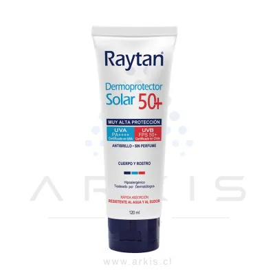 Protector Solar Raytan FPS 50+ 120 ml