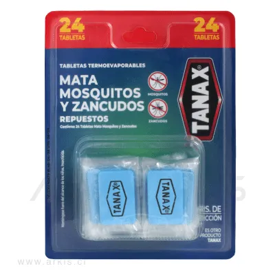Recargas para Insecticida Eléctrico Tanax Mata Mosquitos, Moscas y Zancudos