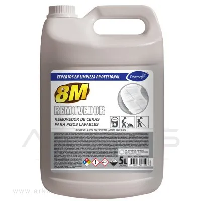 Removedor de Ceras Diversey 8M Para Pisos Lavables 5 L