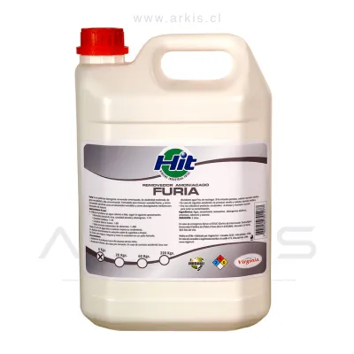 Removedor Virginia Hit Amoniacado Furia 5 L