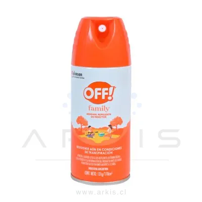 Repelente de Insectos Off! Family 165 ml