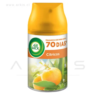 Repuesto Desodorante Ambiental Air Wick Freshmatic Cítricos 250 ml