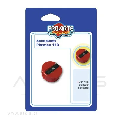 Sacapunta Proarte Plástico 110 Rojo