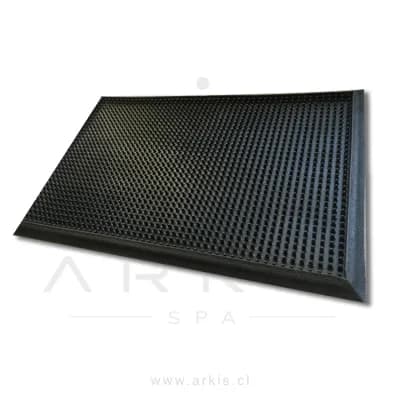 Sanitizador de Calzado Negro + Alfombra 60X40X2.5 cm 40 cm