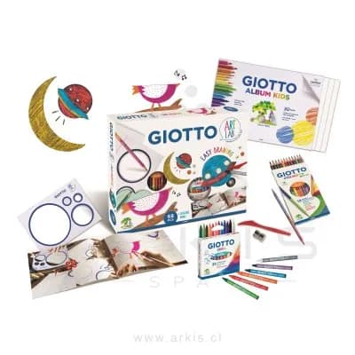 Set Creativo Giotto Art Lab Easy Drawing 68 Piezas