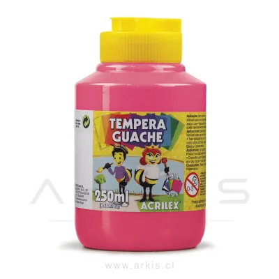 Tempera Acrilex 250 cc Rosa