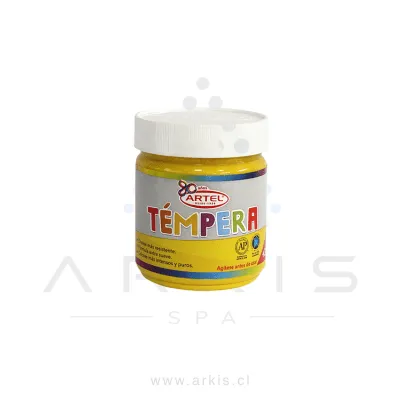 Témpera Artel 100 ml Amarillo Medio