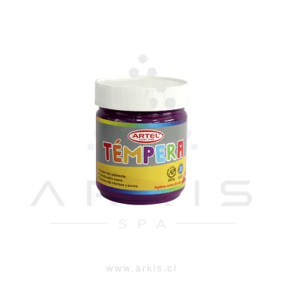 Témpera Artel 100 ml Carmín