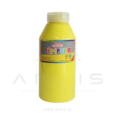 Témpera Artel 500 cc Amarillo Limón