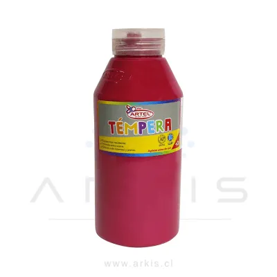 Témpera Artel 500 cc Carmín