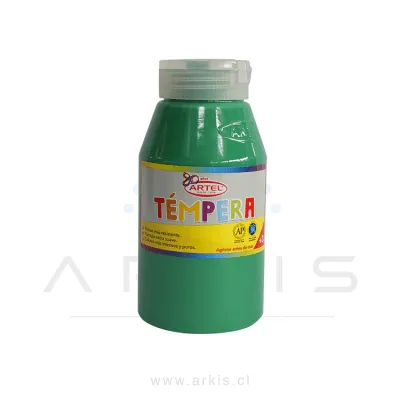 Témpera Artel N°51 250 cc Verde Claro