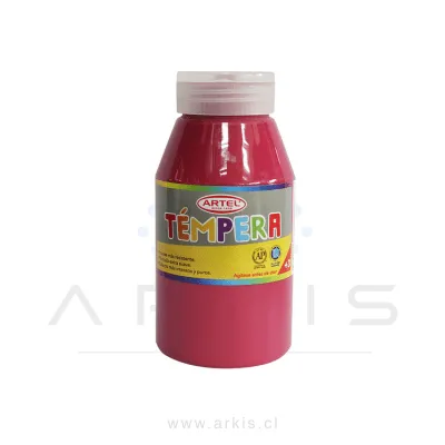Témpera Artel N°87 250 cc Carmín