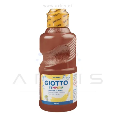 Témpera Giotto 250 ml Café