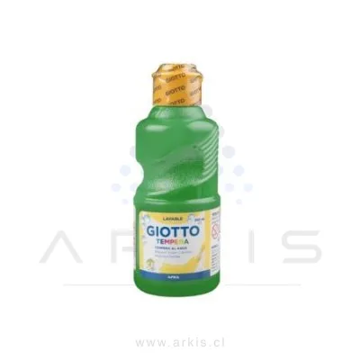 Témpera Giotto 250 ml Verde