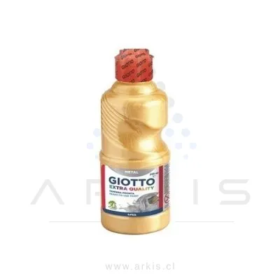 Témpera Giotto Metal Oro 250 ml