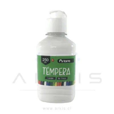 Témpera Torre 250 cc Blanco