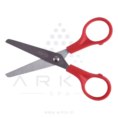 Tijera Escolar Adix Zurdos Punta Roma 12 cm