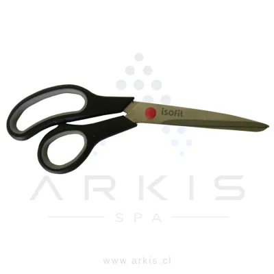Tijera Isofit Oficina-Hogar Mango Plástico Negro