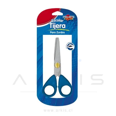 Tijera Proarte para Zurdo Mango Redondo