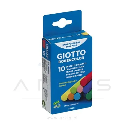 Tiza de Color Giotto Robercolor 10 Colores