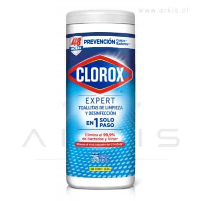 Toallas Desinfectantes Clorox Expert 35 Unidades