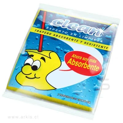 Trapero Absorbente Clean Celulosa 50x57 cm