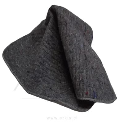 Trapero Manos de Chile Saca Brillo Sin Ojal 48x50 cm Gris