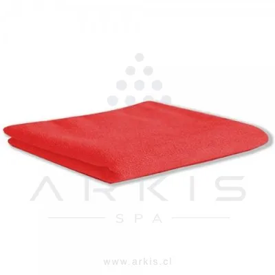 Trapero Microfibra Manos de Chile con Ojal 50X70 cm Rojo