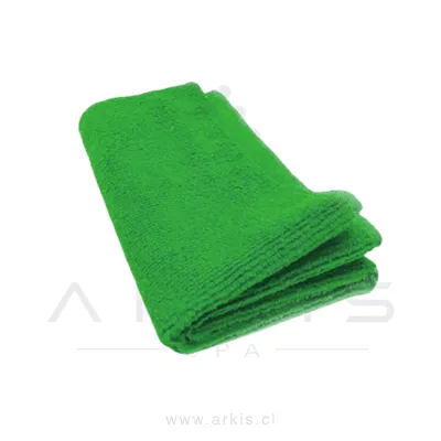 Trapero Microfibra Manos de Chile con Ojal 50X70 cm Verde