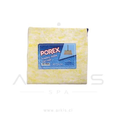 Trapero Porex Doble Con Ojal 40x50 cm