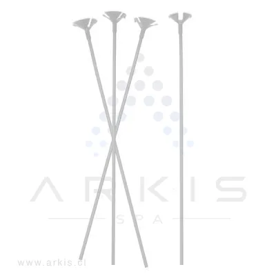 Varilla Portaglobo Feco 40 x 10 cm Blanco