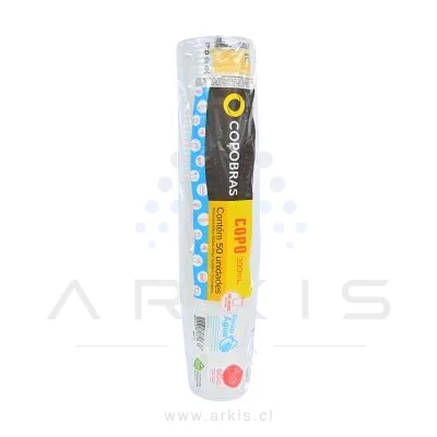 Vaso Desechable Transparente 10 Oz 300 ml 50 Unidades