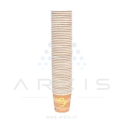 Vaso Tugou Polipapel 120 ml 4 Onzas 50 Unidades