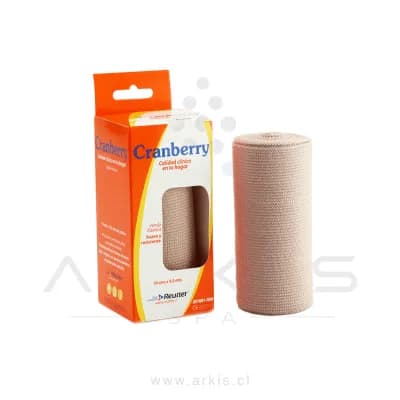 Venda Elástica Cranberry 10x450 cm