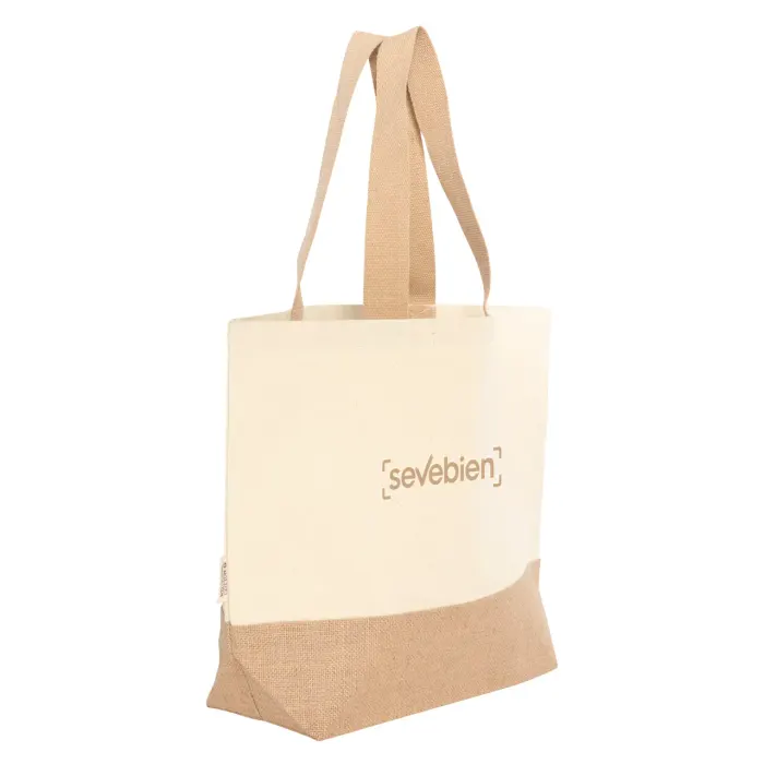 Bolsa de algodón y yute «YONA»