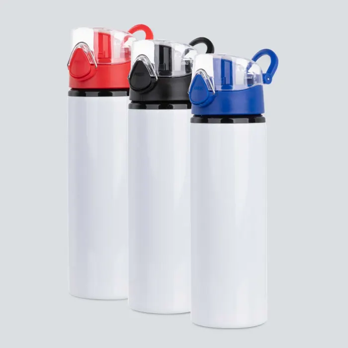 Botella BS 750 ml Aluminio Tapa Click c/seguro