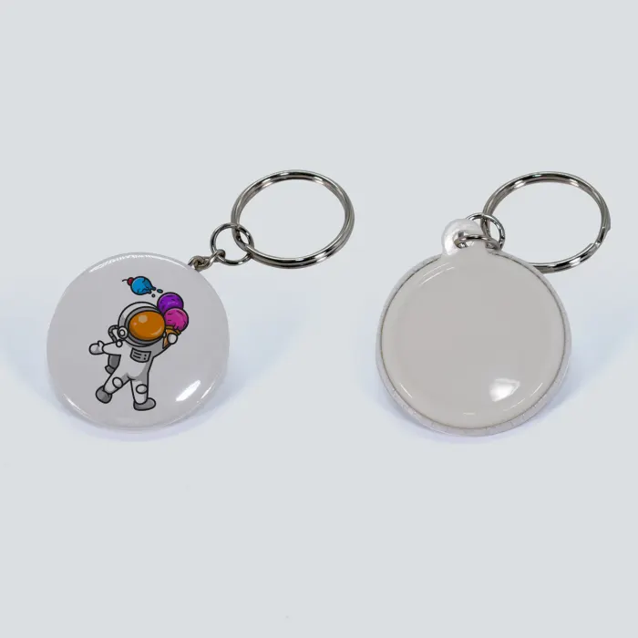 Chapa 37 Mm Llavero Plastico
