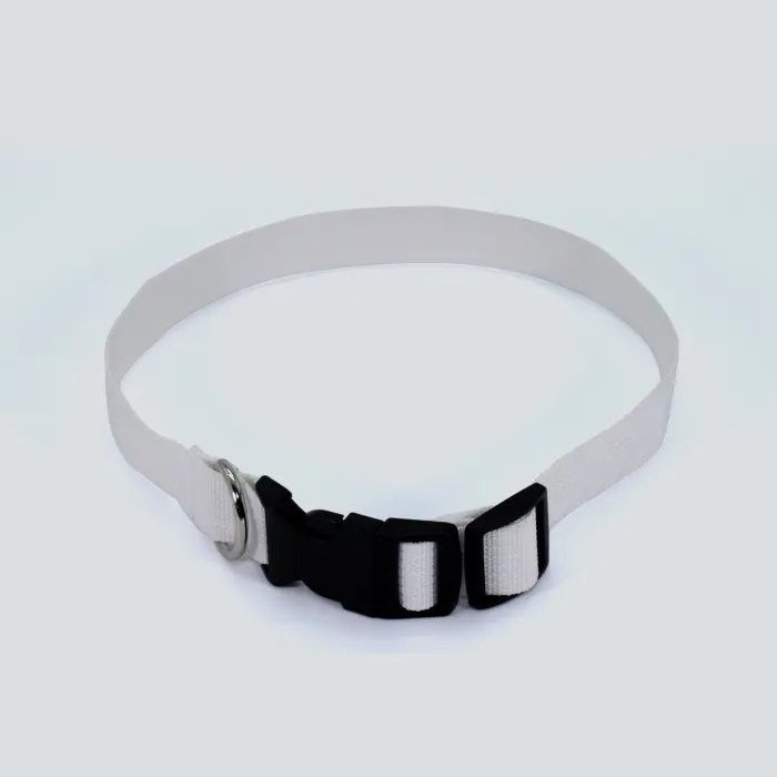 Collar para mascota sublimable blanco