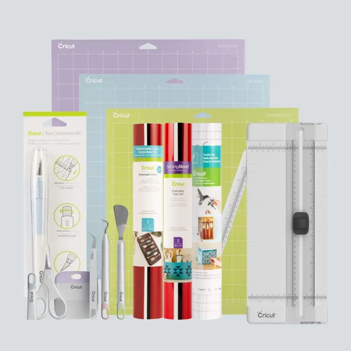 Kit de Herramientas y Materiales Esenciales Cricut
