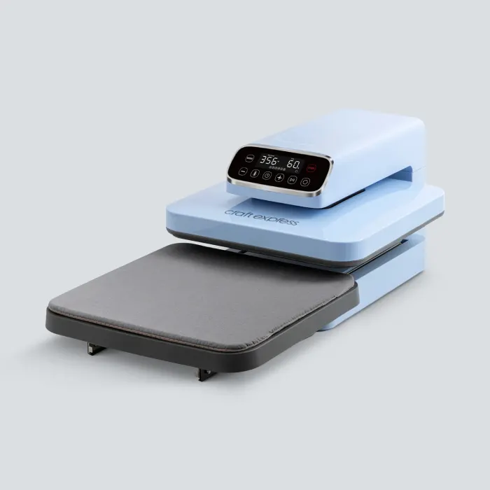 Máquina Estampadora Automática Flat Drawer Heat Press 38 x 38 cm