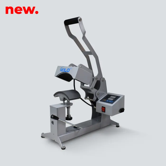 Máquina Estampadora KILO CH-158A Cap Press 2 en 1 (15 x 8 cm)
