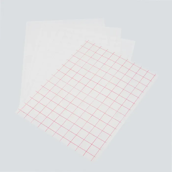 Resma Papel Transfer InkJet Light Red Grid, Tamaño Carta (25 UND)