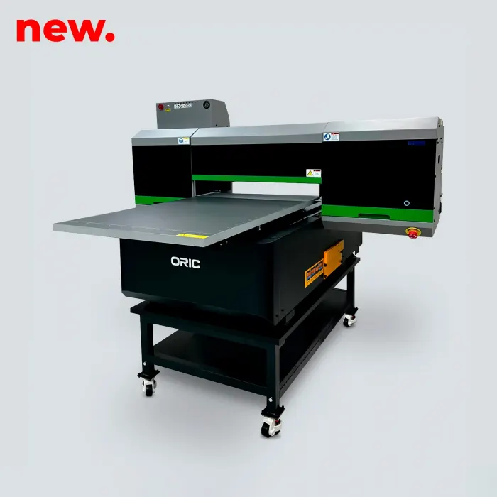 Plotter de Impresión UV ORIC AINKJET-6090A Cama Plana + Consumibles