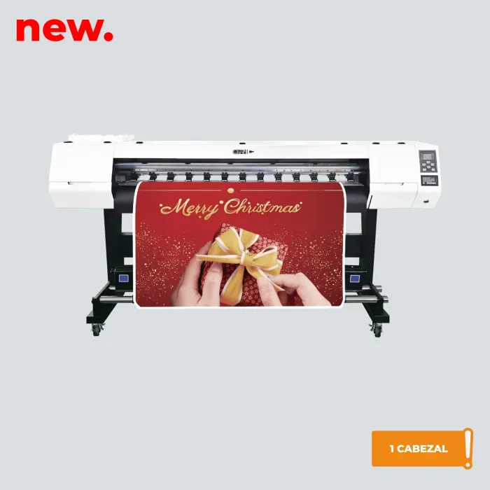 Plotter Oric AIN Ecosolvente 1601S 1.6m 1 Cabezal mas Tintas