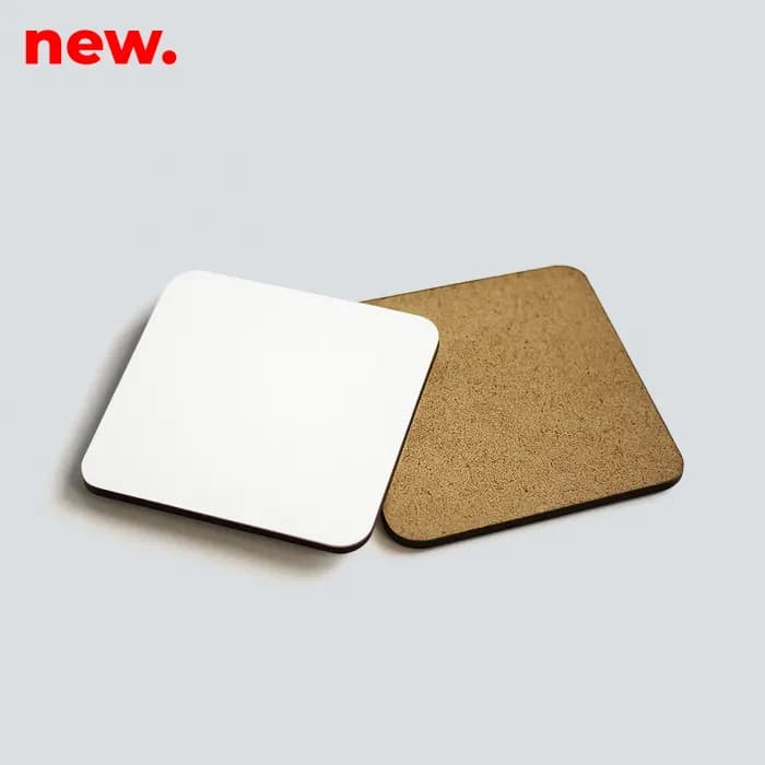 Posavaso Cuadrado MDF Sublimación ELR 9.5x9.5 cm