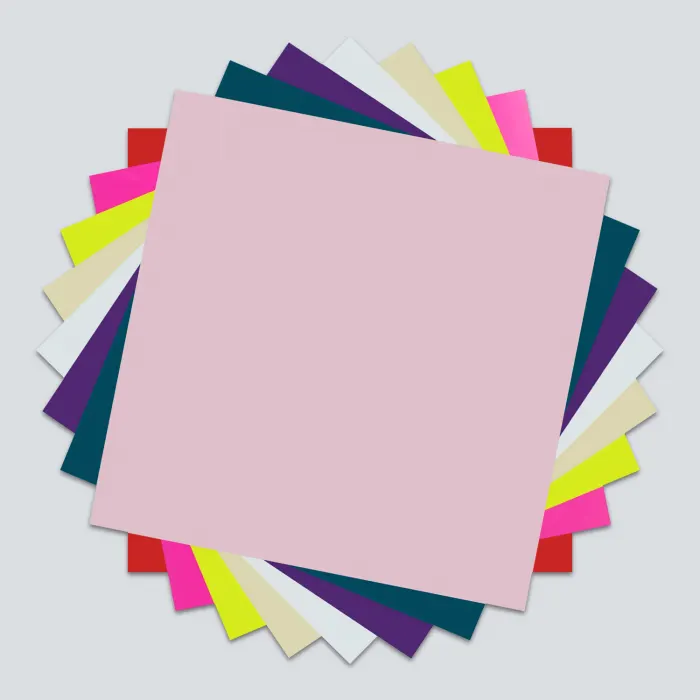 Set Craft Express Vinilo Deco Adhesivo Cambia Color 16 uds 30.5x30.5 cm